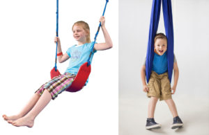 swings are good for comforting anxious children