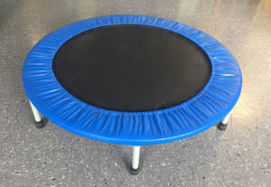 trampolines comfort anxious children